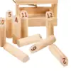 En Throwing Game with Numbered Pins for Game Backyard Ages Family 5
