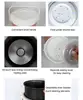Arier Mini rice cooker 12-24V 220V Multifunction Electric steamer home Appliance portable for camping Black English Menu 6