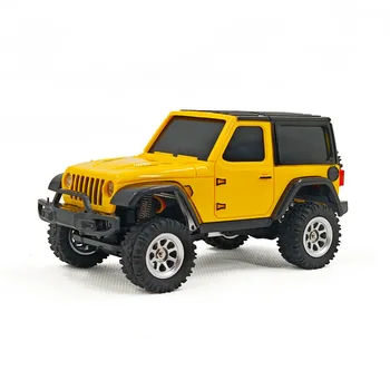 1/36 Scale RC Crawler Car 2.4G Remote Control 4x4 Off-Road Radio Controlled Climbing Toy with Lights for Boys Outdoor Gifts 1