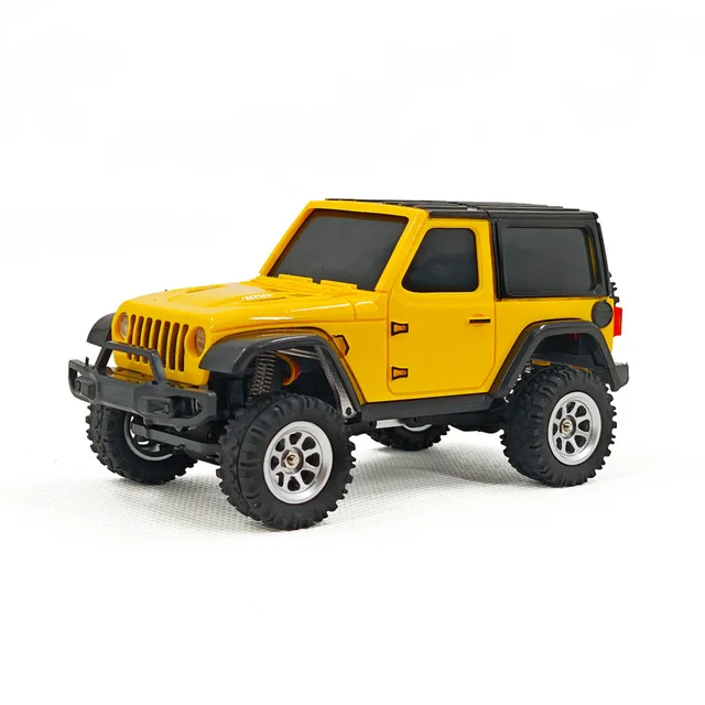 1/36 Scale RC Crawler Car 2.4G Remote Control 4x4 Off-Road Radio Controlled Climbing Toy with Lights for Boys Outdoor Gifts 1