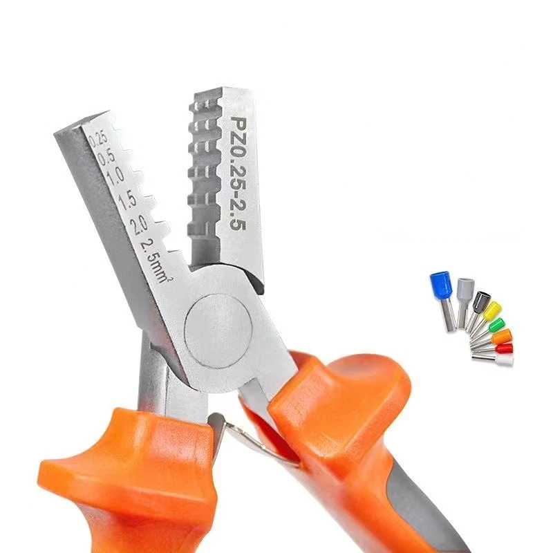 PZ1.5 6 German small copper tube terminal crimping pliers Hardware