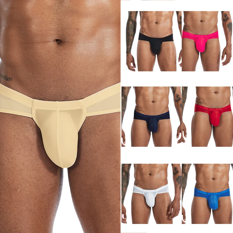 7pcs Men Underwear Sexy Ice Silk Briefs Ultra Thin Large Penis Pouch 7pcs-men-underwear-sexy-ice-silk-briefs-ultra-thin-large-penis-pouch