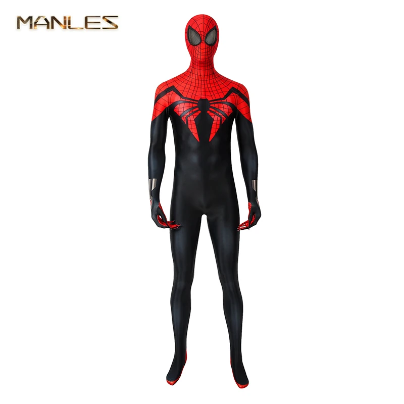 

Комбинезон Marvel в стиле комиксов Человека-паука, костюм Человека-паука для косплея, одежда супергероя на Хэллоуин