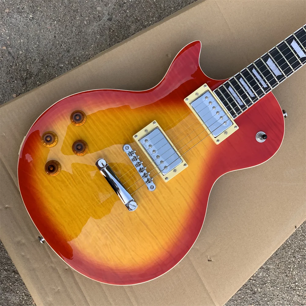 In Stock Left Hand Custom Electric Guitar Rosewood Fingerboard Mahogany