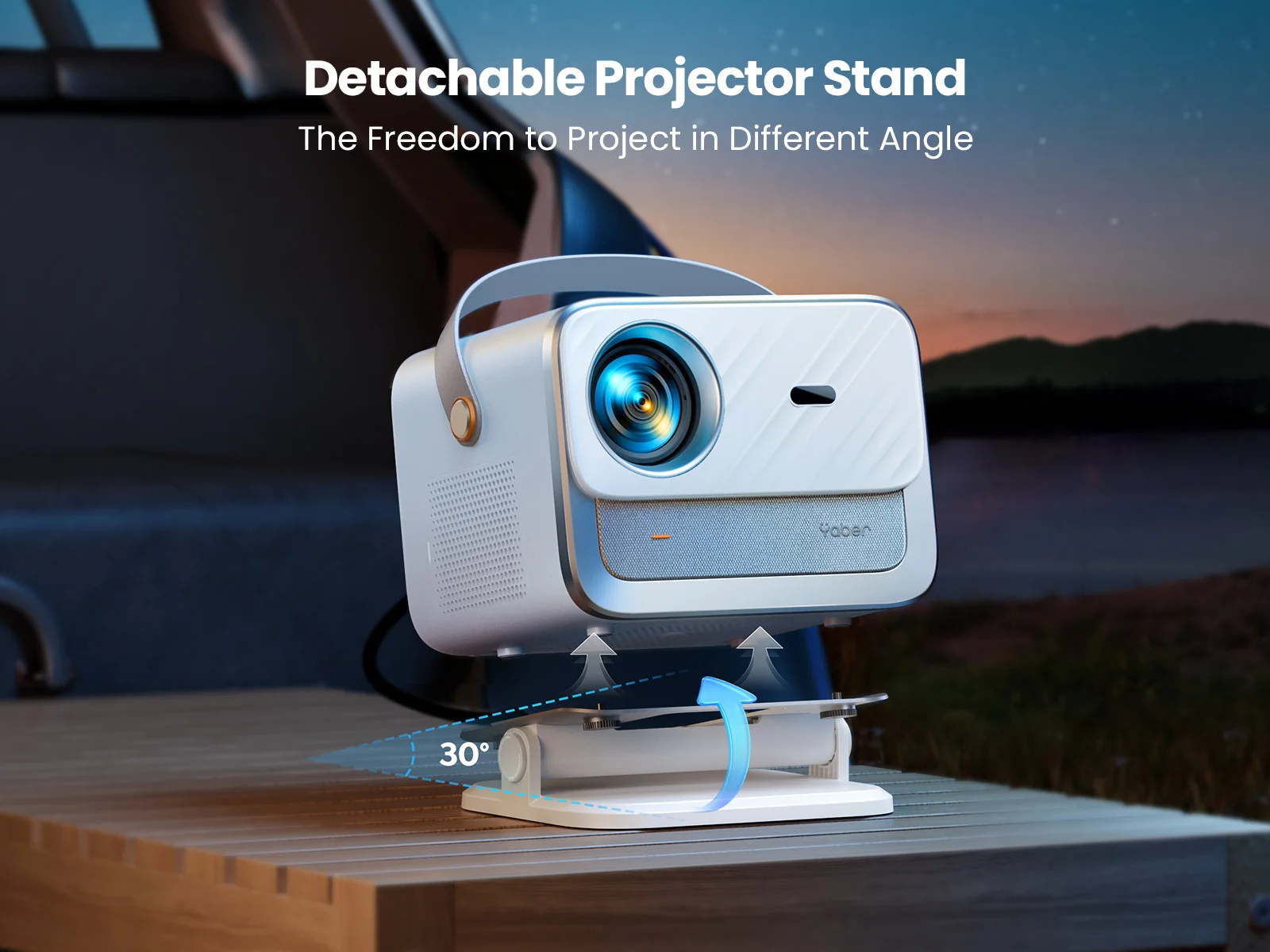 700 ANSI Native 1080P Projector 4K Netflix Licensed/Dolby Audio Projector with WiFi6 and Bluetooth 5.2 Auto Focus & Keystone portable projector
