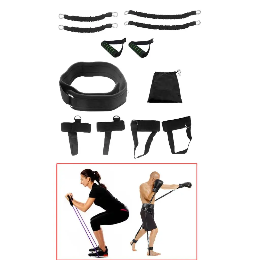 Arm Leg Speed Strength Agility Training Strap Boxing Training Resistance Bands for Football Basketball Taekwondo Equipment Arm Leg Speed Strength Agility Training Strap Boxing Training Resistance Bands for Football Basketball Taekwondo Equipment