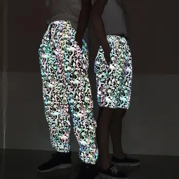 Holographic Reflective Trousers & Shorts 1