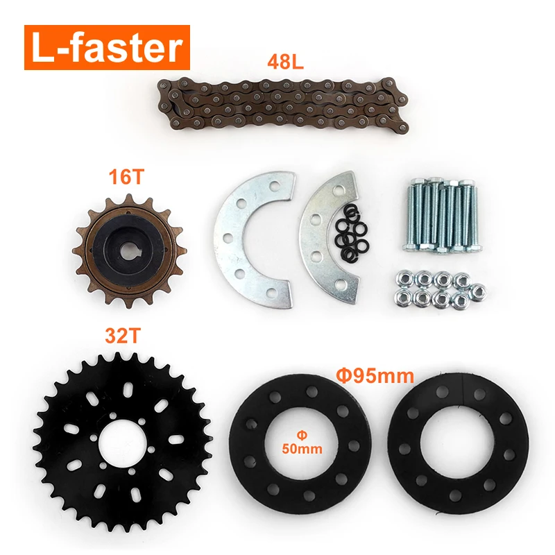 Crank Brothers Pignone 36 Denti Per Catena 415 - Per Motori 2 Tempi 80cc Su Biciclette Motorizzate E Pocket Bike Gancio Traino Peugeot 3008 - Foto 5