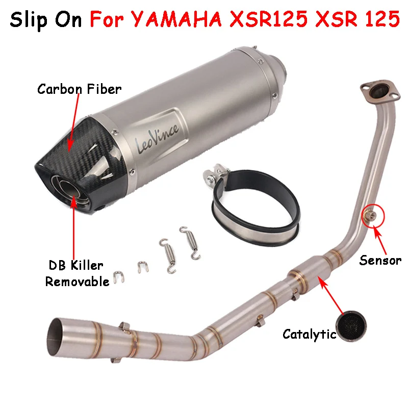 XSR125 純正品マフラー 極上品  コメント無し️⭕️即購入️⭕️ XSR125 純正マフラー 新車外し ヤマハ フルエキ YAMAHA BGX