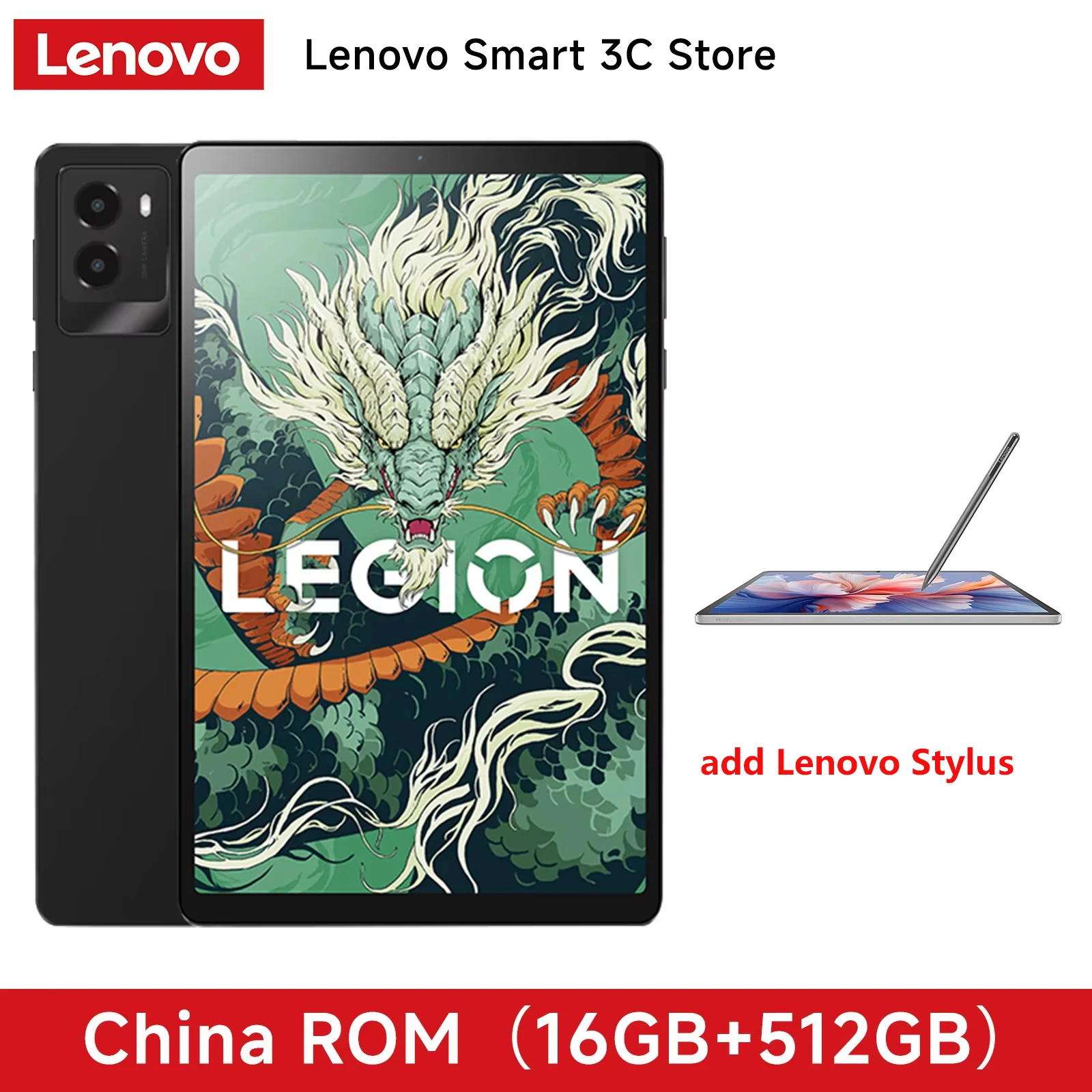 Lenovo LEGION Y700 2025 Tab Gen3 Gaming Tablet - Snapdragon