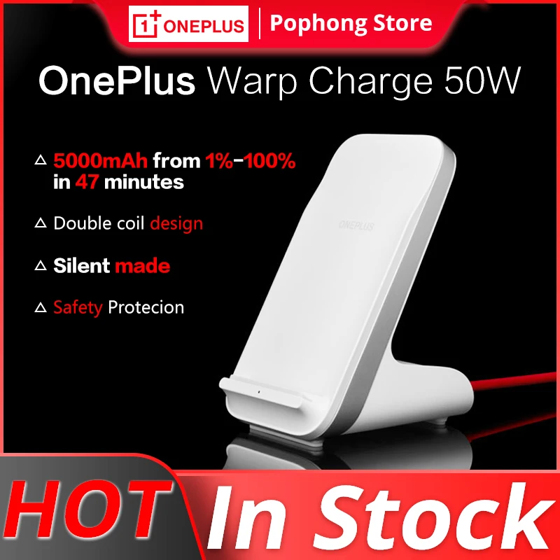 OriginalOnePlusWarpCharge50WWirelessChargerforOneplus9