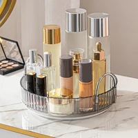 360 Rotating Cosmetic Storage Box Multi-Layer Makeup Organizer Large Capacity Detachable Make Up Organizer Box Home Desktop Rack 2