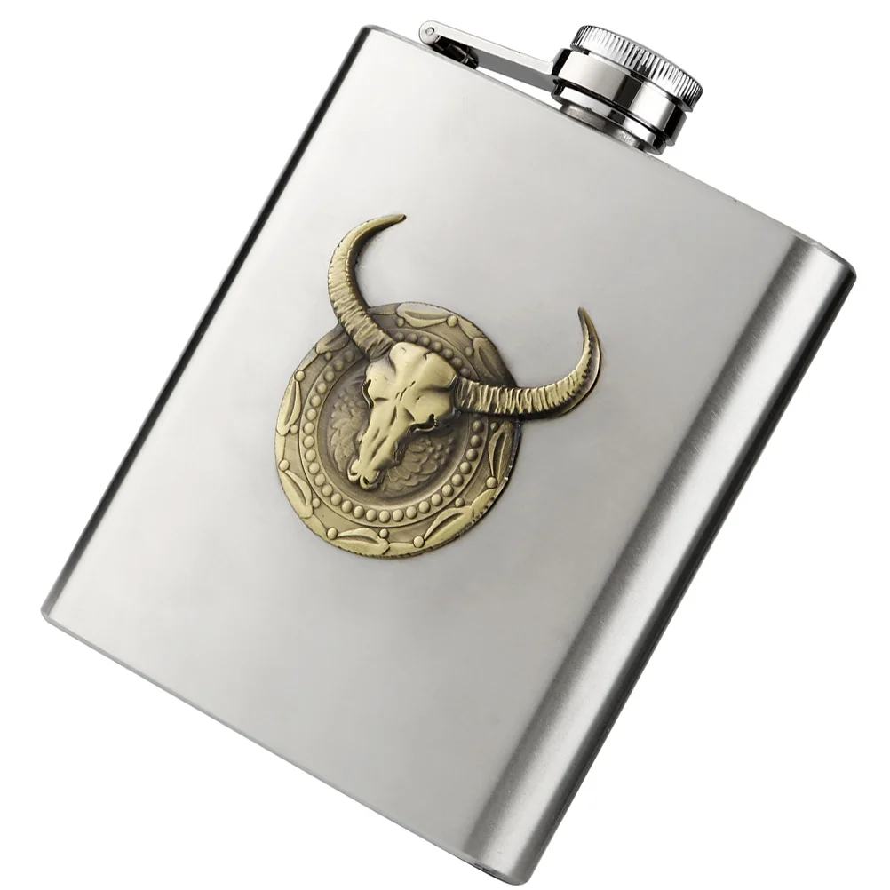 

Flask Camping Pocket Stainless Steel Alcohol Container Flasks for Small Hip Travel Metal