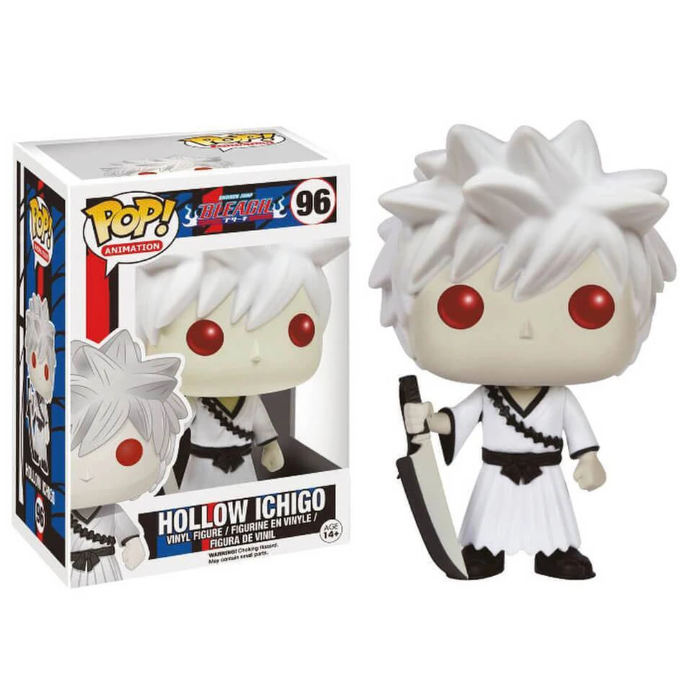 thumbnail image 1 of Funko  BLEACH Ico#59 Rukia#60 Ulquiorra#1182 Fully-Hollowfied Ico#1104 Vinyl Figure Doll l Toys, 1 of 5