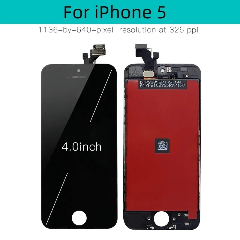For iPone 5 5S Screen LCD Display Replacement iPhone 5 5S Screen Digitizer For iPhone LCD Screen Assembly Replacement LCD Display Module