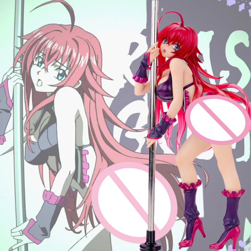 

21CM Highschool DxD Rias Gremory 1/7 Pole Dance Ver Kaitendoh Anime Action Figures PVC Hentai Collection Doll Model Toys Gift