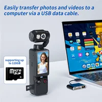 Lenovo 4K HD WiFi Sports Wearable Camera Autofocus High Pixel Portable Pocket Cam Long Battery Life For Motorcycle And Vlogging 6