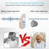 Rechargeable Hearing Aids Invisible Digital Hearing Aid For Deafness Sound Amplifier with Noise Cancelling Intelligent Audifonos 2