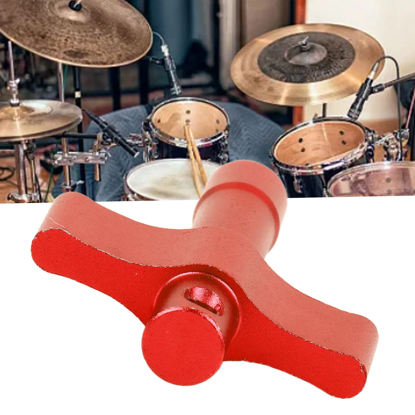 

Ключ для барабана с квадратным отверстием T-образной формы, инструмент для регулировки барабанного винта, для ремонта музыкальных инструментов WE19