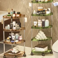 Bathroom Shelf Corner Shelves Plastic Shower Holder Shampoo Storage for Cosmetic Care Bath Products Towel Kitchen Storage Rack 1