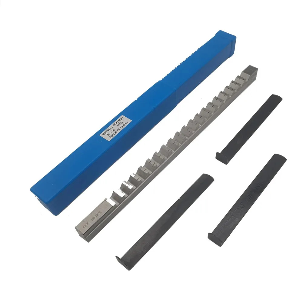 Push-Type Keyway Broach 16mm E Metric Size Broaches Broaching Tools for CNC Rout