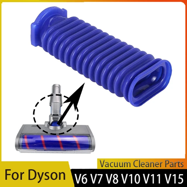 Replacement Accessories Parts Soft Plush Strips tube hose for Dyson V6 V7  V8 V10 V11 V15 Vacuum Cleaner Soft Roller brush Head - AliExpress