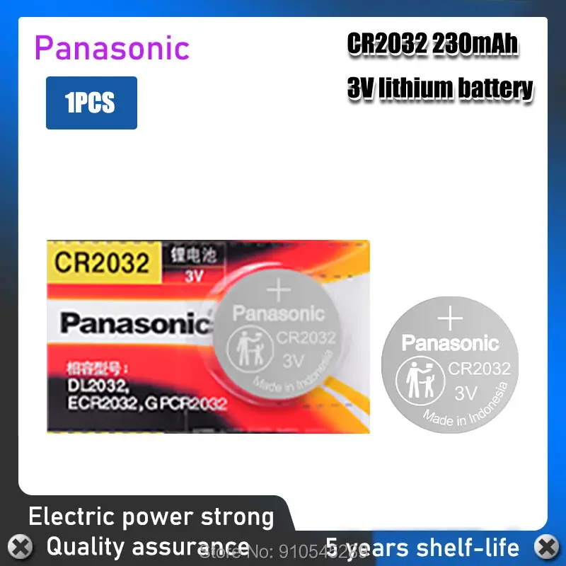 PANASONIC 2020 Акция распродажа 1 шт. 3 в CR2032 CR 2032 часы батарейки Кнопка монеты пила
