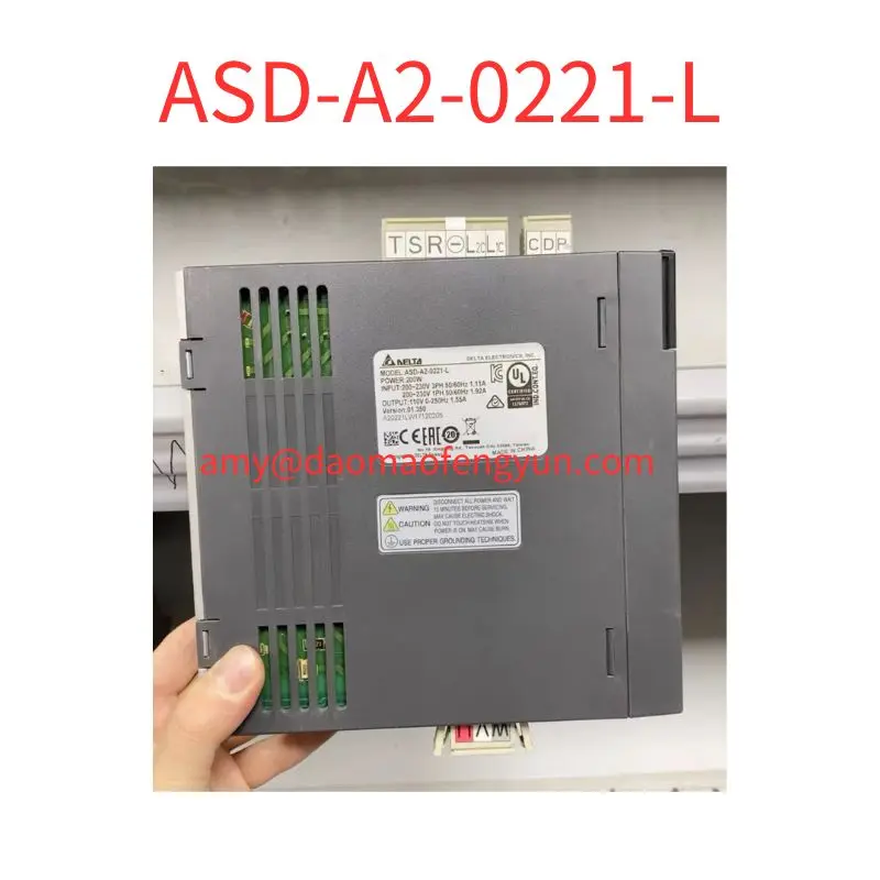 

Used ASD-A2-0221-L Delta Drive 200W tested ok