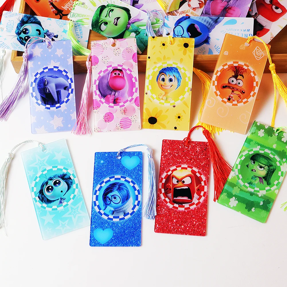 Disney-Inside-Out-2-Bookmarks-Cartoon-Collection-Colorful-Acrylic ...