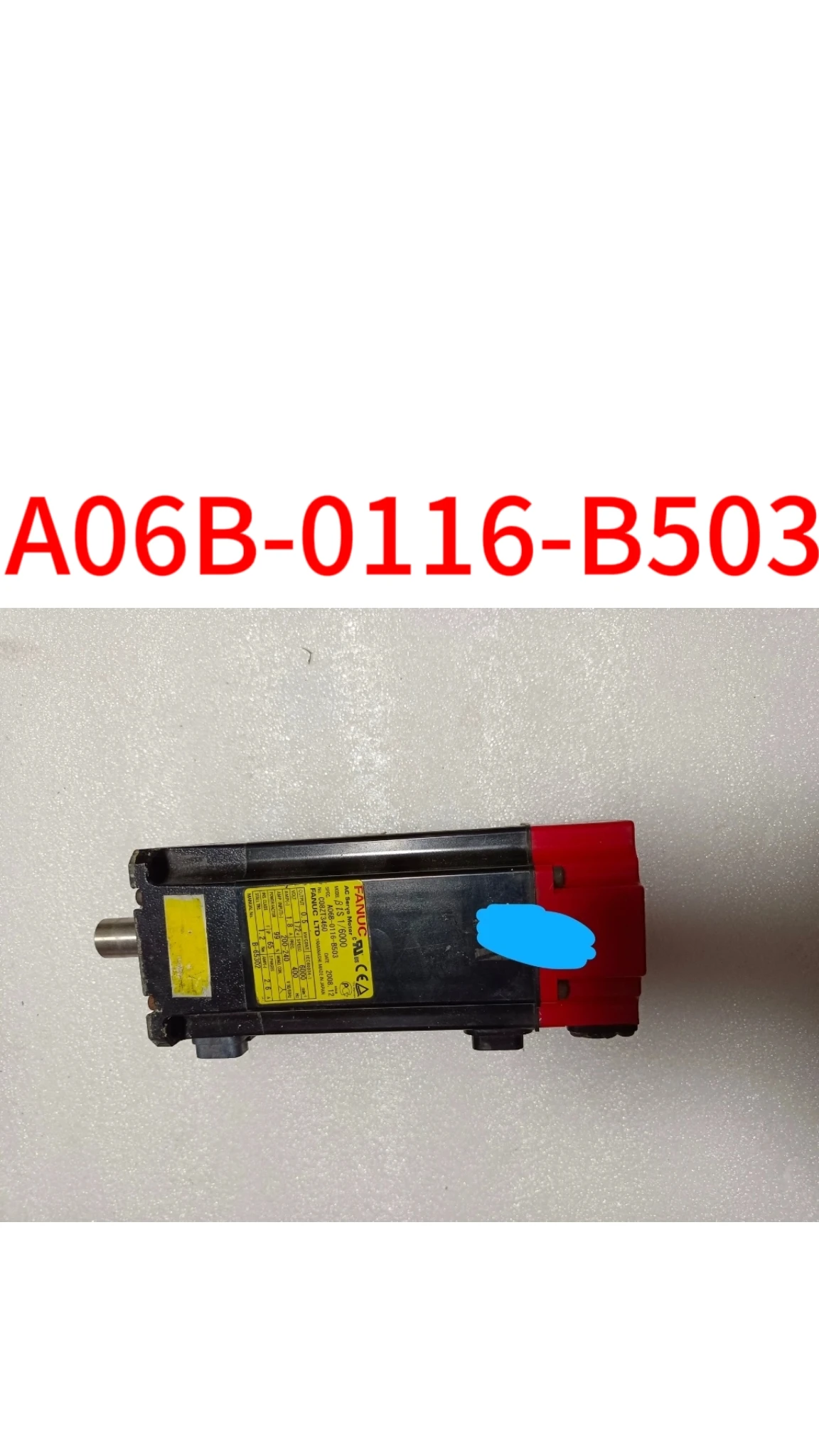 

Second-hand A06B-0116-B503 test ok