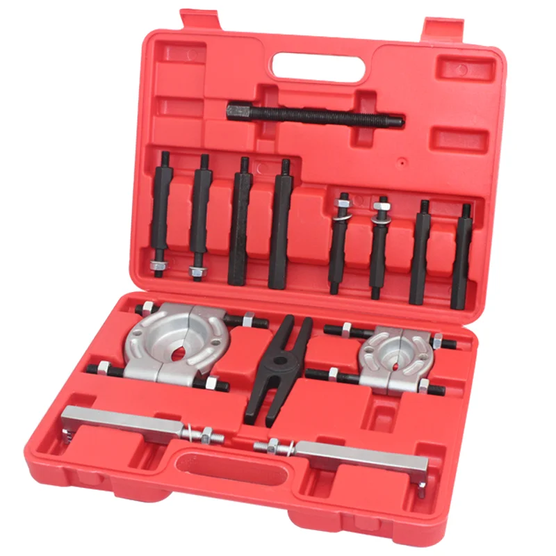 

14 Pcs Bearing Splitter Gear Puller Fly Wheel Separator Set With Box Tool Kit