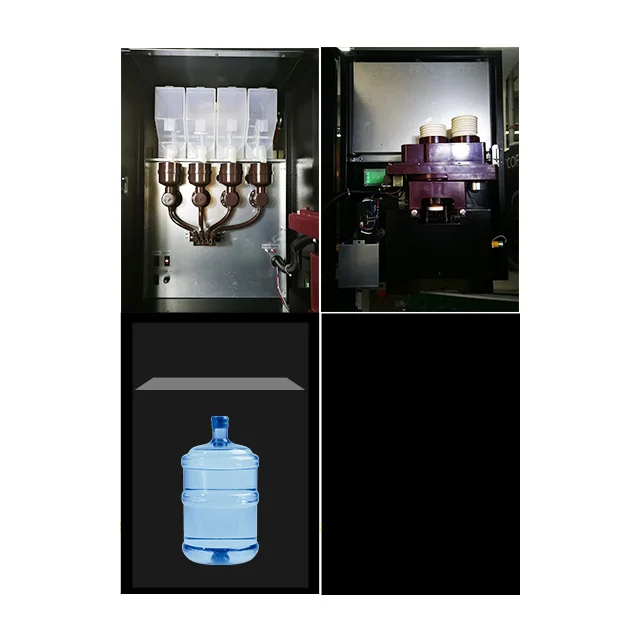 GS Automatic Nescaf Coffee Vending Machine For Commercial Investment 4