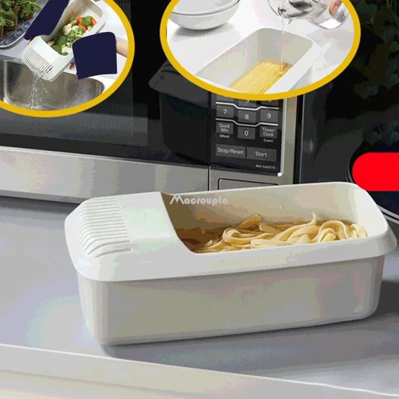 Microwave Pasta Cooker With Strainer