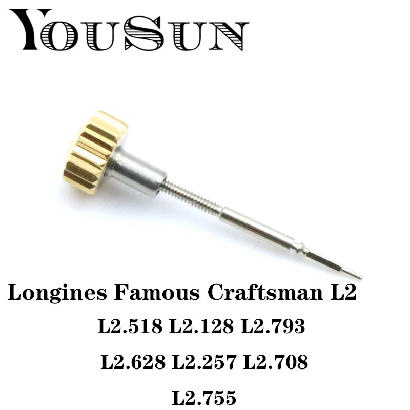 

Watch Head Crown Accessories For Longines Famous Craftsman L2 L2.628/L2.755/L2.793