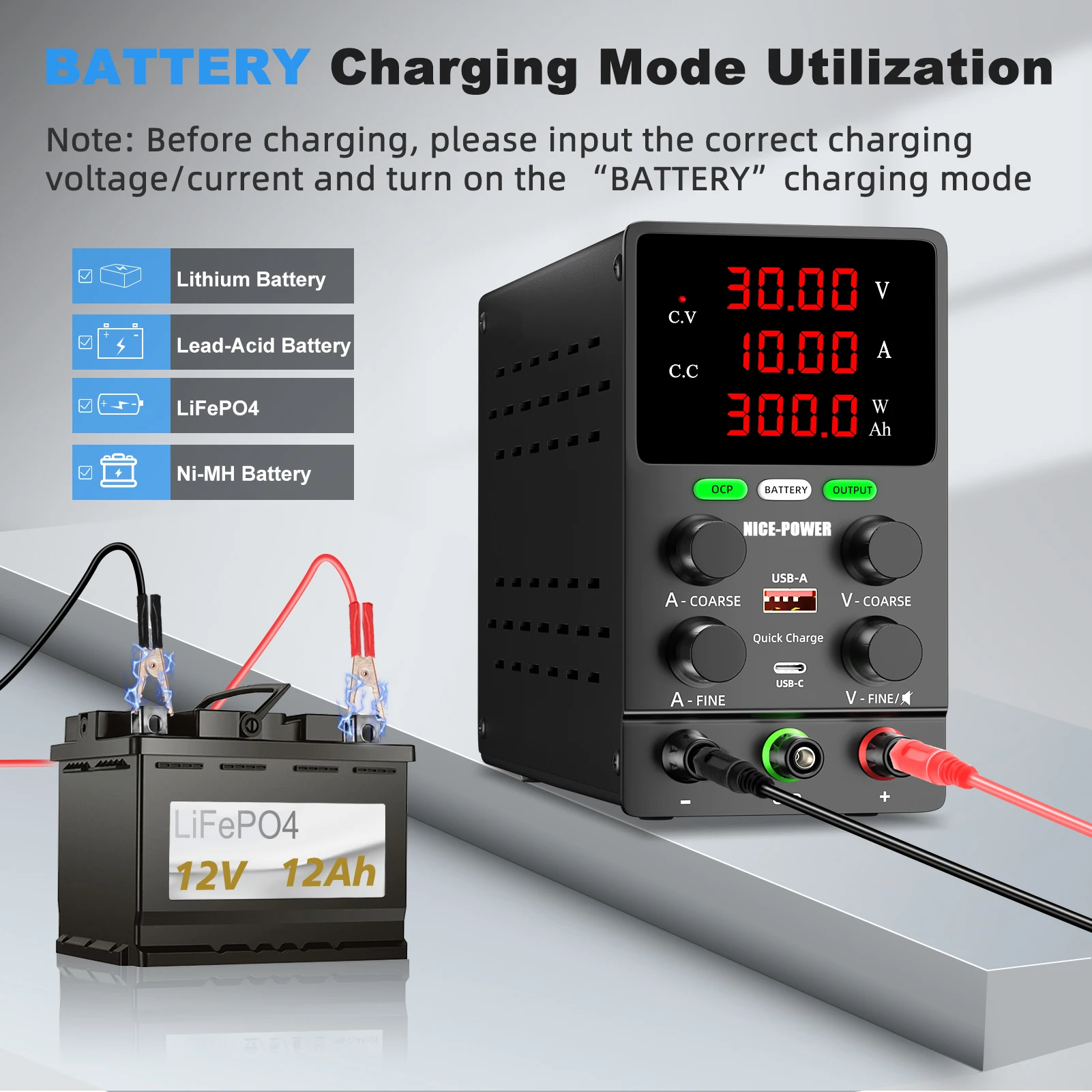 30V 10A DC Labor-Netzteil Einstellbares Labor-Schaltnetzteil 12V 24V Spannungsstabilisator 24-Stunden-Schnellversand – Detail 14