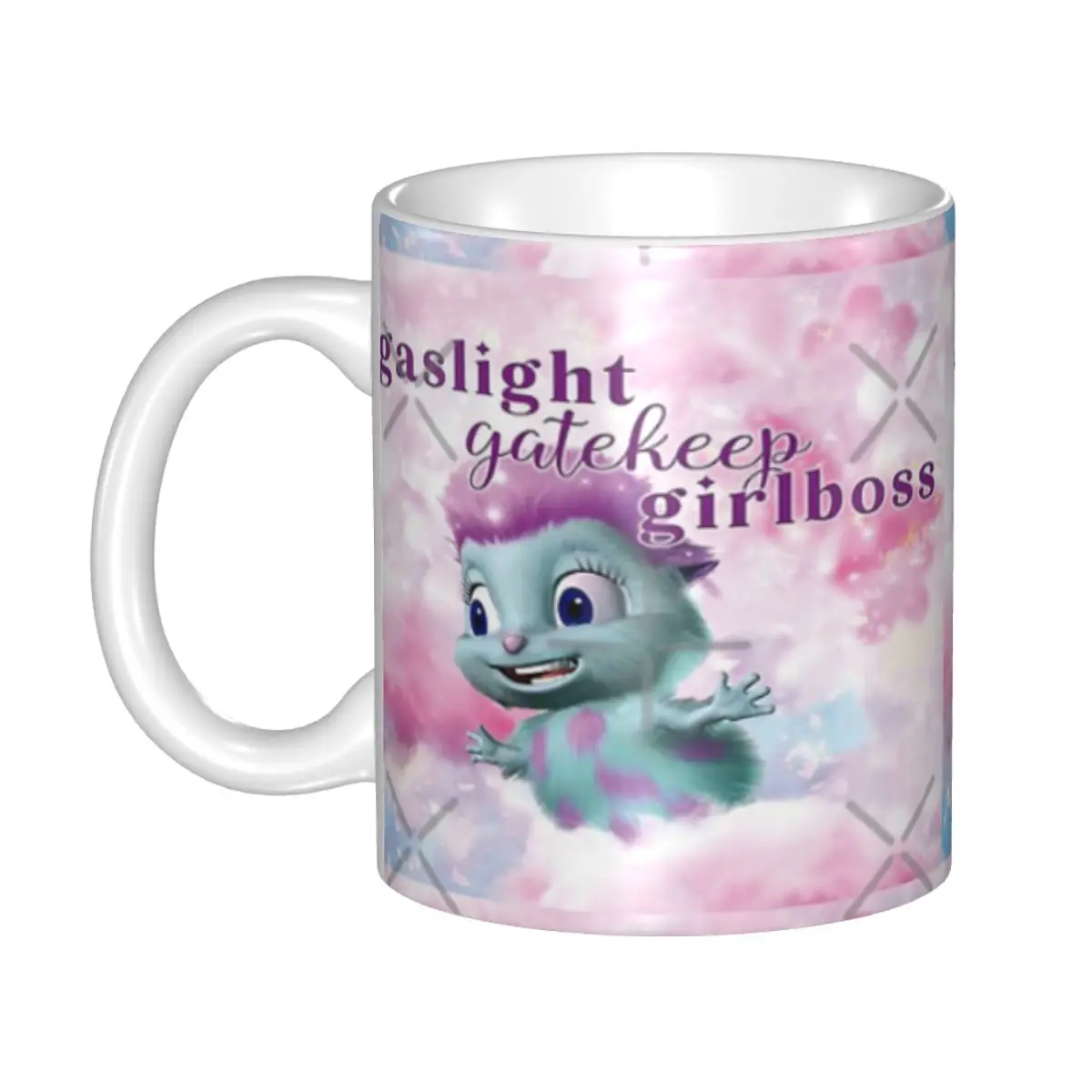 

Gaslight Gatekeep Girlboss Bibble Coffee Mugs Office Living Room juice Cup Eco-friendly ceramics