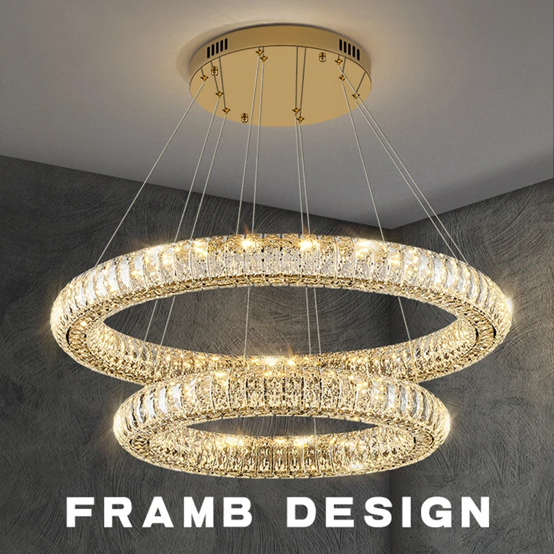 Janice Luxury Crystal Chandelier