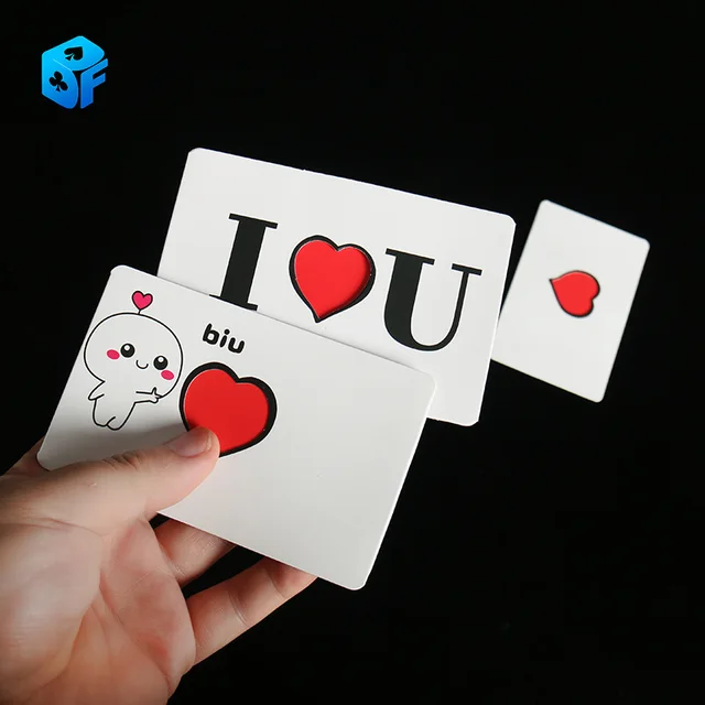 Bunny Heart Sponge by J.C Magic Tricks Heart On the Card To Real Heart  Sponge Magia Close Up lllusions Gimmicks Mentalism Props - AliExpress