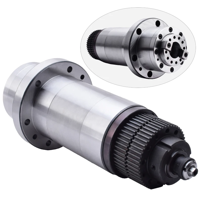 

6000rpm 90mm cylinder milling belt drive atc spindle bt30 cnc router spindle motor bt30 atc spindle motor