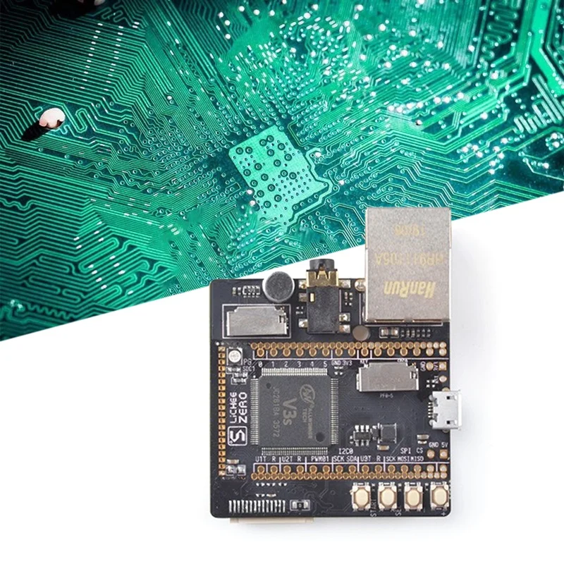 For Sipeed Lichee Zero Dock +Wifi+Bluetooth Module Expansion Board V3S Development Board For Linux Start Programming