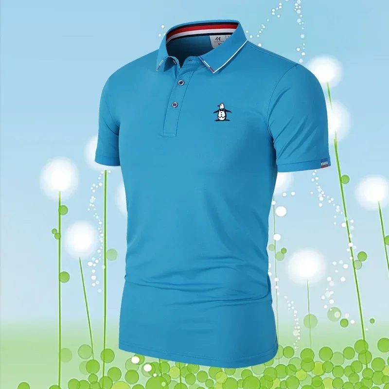 Munsing wear Men's Summer Polo Fashion Sports Leisure Men's Golf Clothing polo shirt,mens shirts