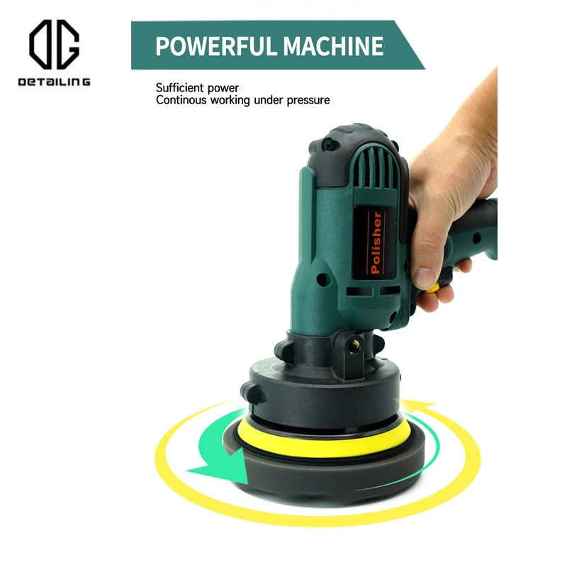 DETAILING 700W Electric Polisher Car Polisher Machine Electric Polishing Wax Tool Adjustable Speed Auto Polish Waxing Machine
