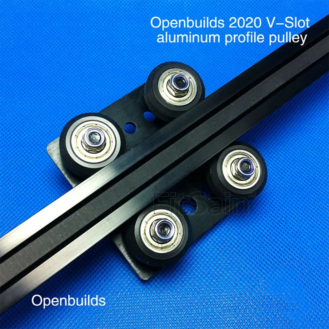 2020 V 슬롯 알루미늄 프로파일 휠, 3D 프린터 부품, 오픈 빌드 V 갠트리 플레이트, 특수 슬라이드 플레이트 도르래