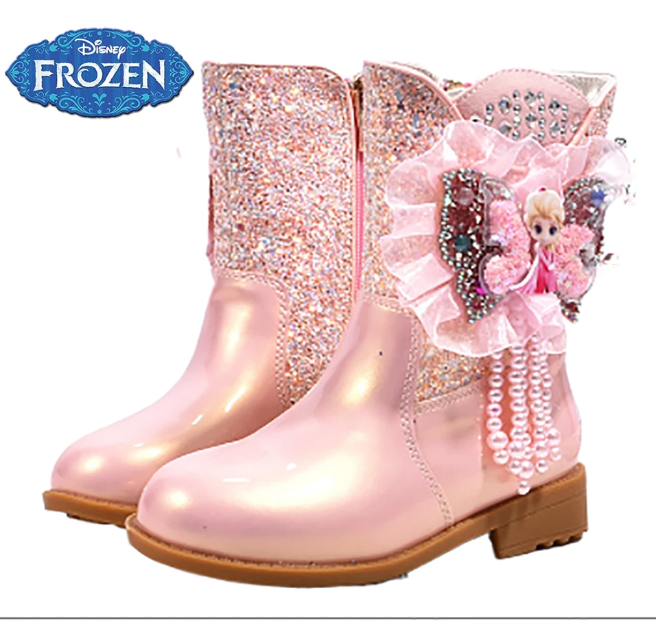 Disney New Kids Shiny Boots For Girls