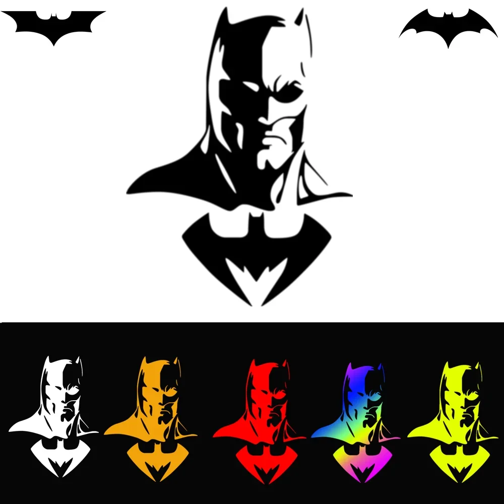 Morcego adesivos acessórios do carro janela porta pára-brisa capa de risco  dos desenhos animados legal motocicleta decalque reflexivo batmans  decoração - AliExpress, image size:1000x1000