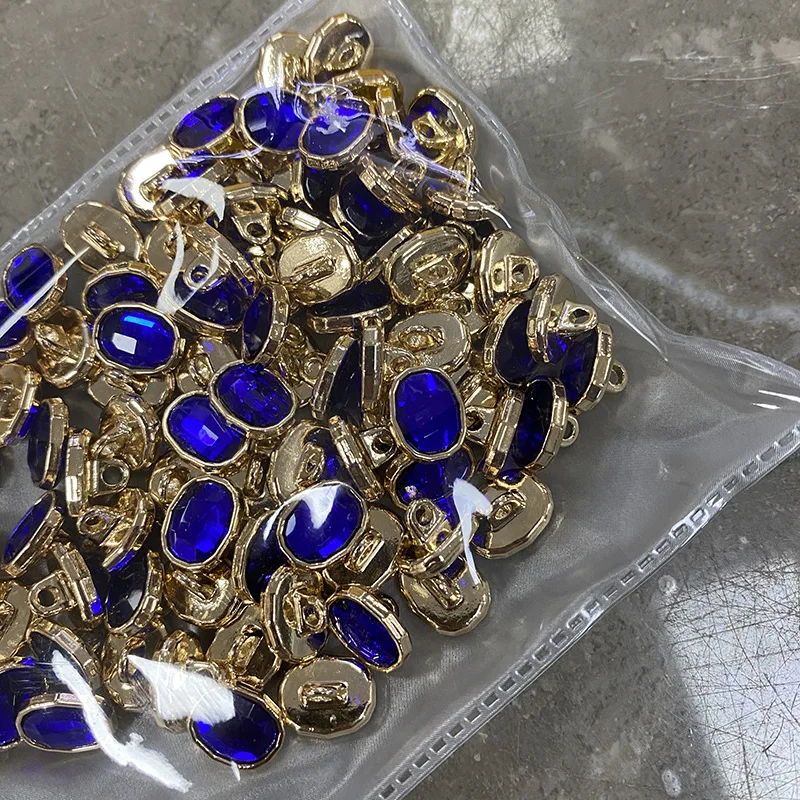 Mini Rhinestone Buttons For Shirts Spring Dress Decorative Clothing Diy