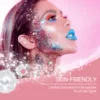Rolling Ball Glitter Gel Body Face Stage Makeup Sequins Shimmer Powder Brightening High Glitter Gloss Sparkling Highlighter Gel 6