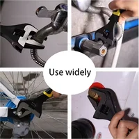 ประแจอเนกประสงค์ปรับได้ขนาด 6/8/12 นิ้ว ผลิตจากเหล็กโครเมียมวานาเดียม ปากตาย ด้ามสั้น แข็งแรงทนทาน สำหรับงานหนัก เครื่องมือช่างในครัวเรือน 3