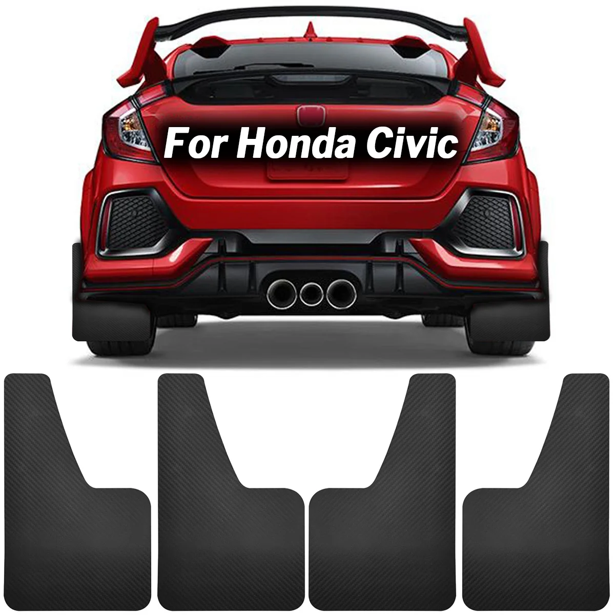 Mud Flaps For Honda Civic Type R Type R Type S GX Mugen Si EK9 EP3 FD2