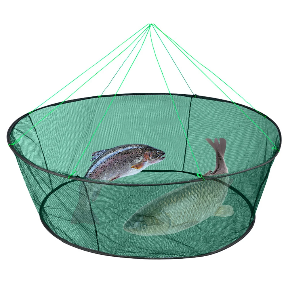 Piège pliable portable pour poissons appâts crabes crevettes - Filet cage pliant accessoire pêche gadgets